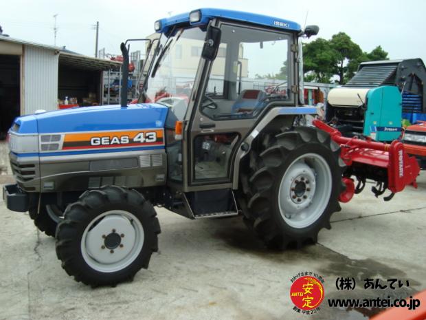 トラクター イセキTG43F 43馬力 726時間 キャビン付き