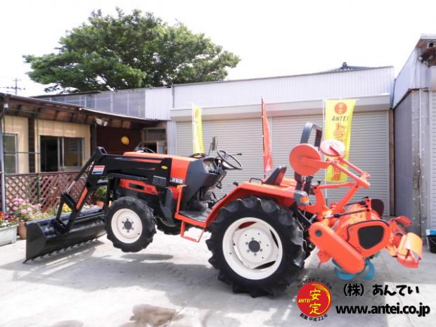 トラクター クボタ GL260 4駆 26馬力 フロントローダー付き