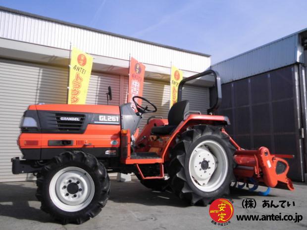 トラクター クボタGL261 27馬力 459時間