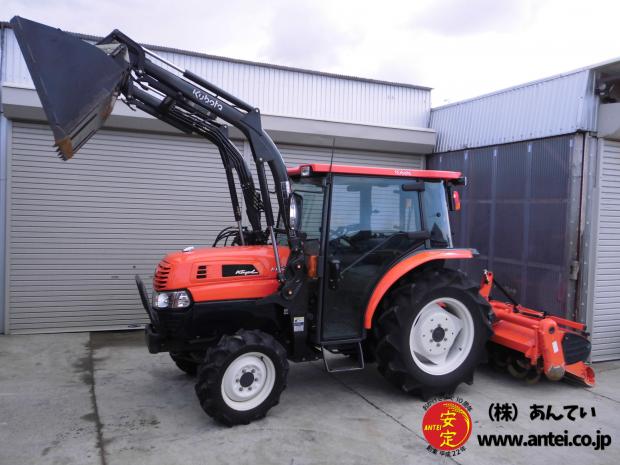 トラクター クボタKL270 27馬力 キャビン付き フロントローダー付き ハイスピード