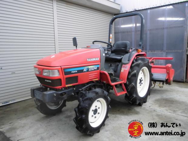 トラクター ヤンマーAF224 24馬力 424時間 安全フレーム付き