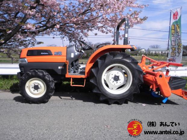 中古クボタトラクターKL33 Kingwel 33馬力.
