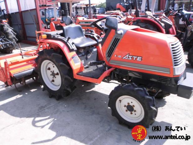 中古クボタトラクターA15 15馬力。