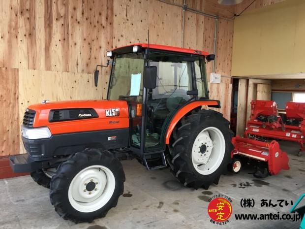 クボタトラクターKL50H 50馬力ハイスピードキャビン付き。