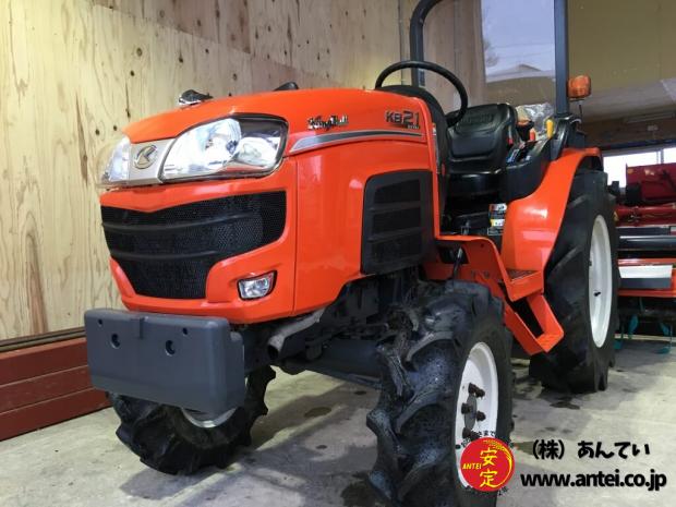 クボタトラクターKingBull KB21 パワーステアリング201時間。