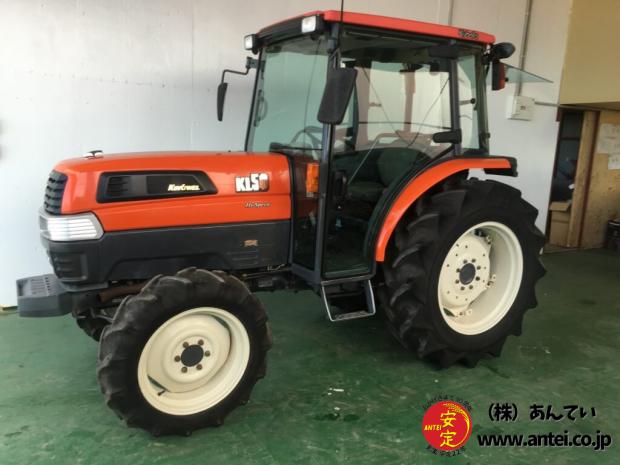 中古クボタトラクターKL50Hハイスピード50馬力です。