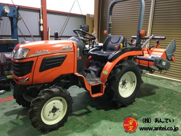 小型クボタトラクターJB13ロータリー付き美品です。