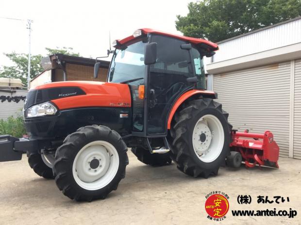５０馬力クボタトラクターKL505HニプロロータリーSX1910付き。