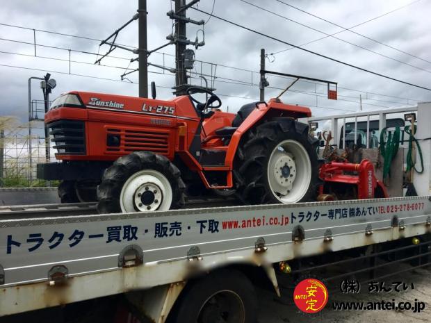 中古トラクタークボタL1-275大事に使ってました。
