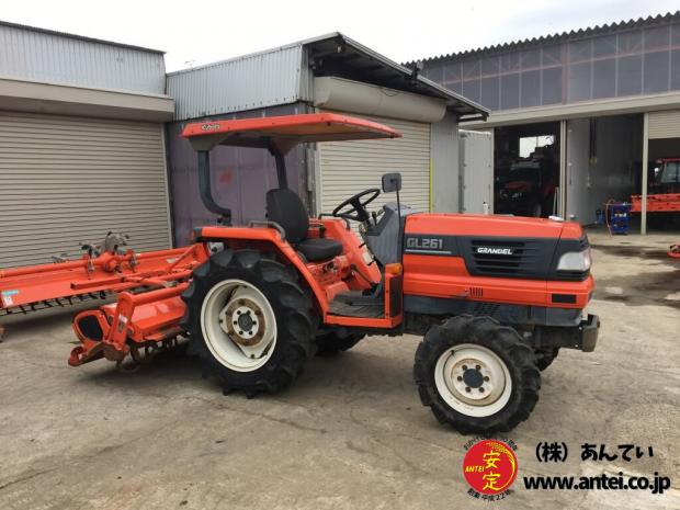 整備待２７馬力クボタGL261Uシフトプラスローダー後付け可能！
