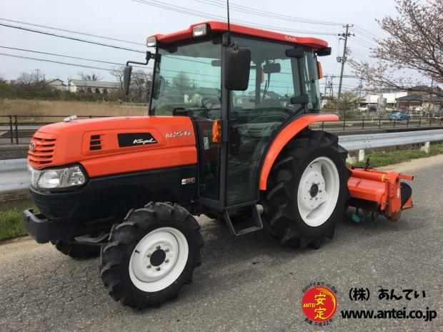 27馬力クボタトラクターKL270QロータリーRL7Kです。