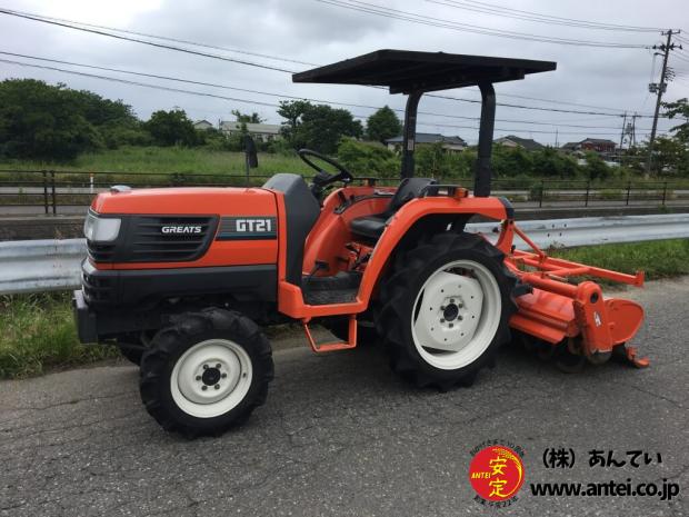 21馬力クボタトラクターGT21未整備です。