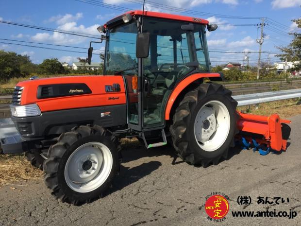 ハイスピード46馬力クボタトラクターKL46H整備済み。