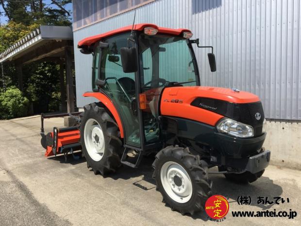 28馬力ハイスピードクボタトラクターKL285H整備済みです。