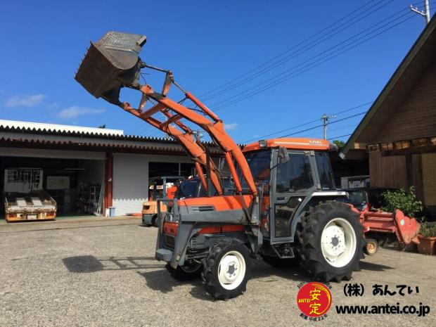 47馬力クボタトラクターGL470Qフロントローダー付き