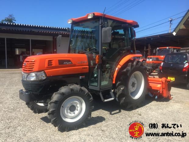 ハイスピードです34馬力クボタトラクターKL340H
