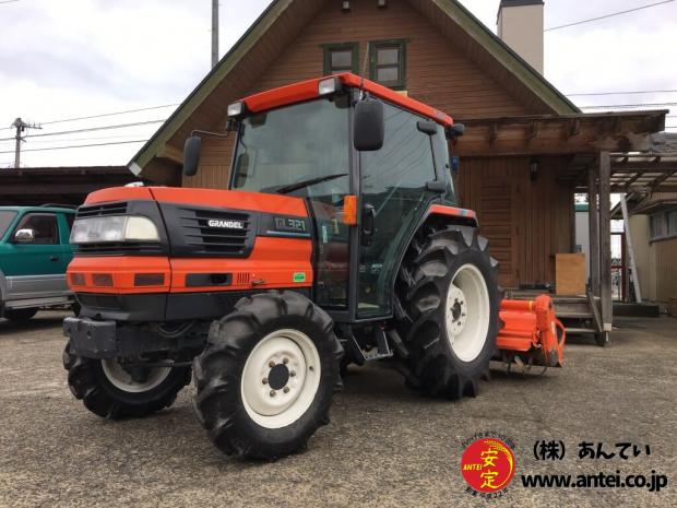33馬力クボタトラクターGL321Q純正ロータリーRL170Gです。
