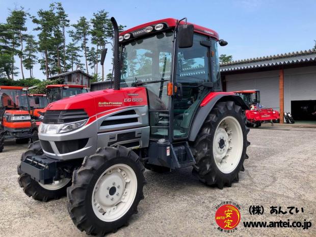 65馬力ヤンマートラクターEG665ハイスピードです。