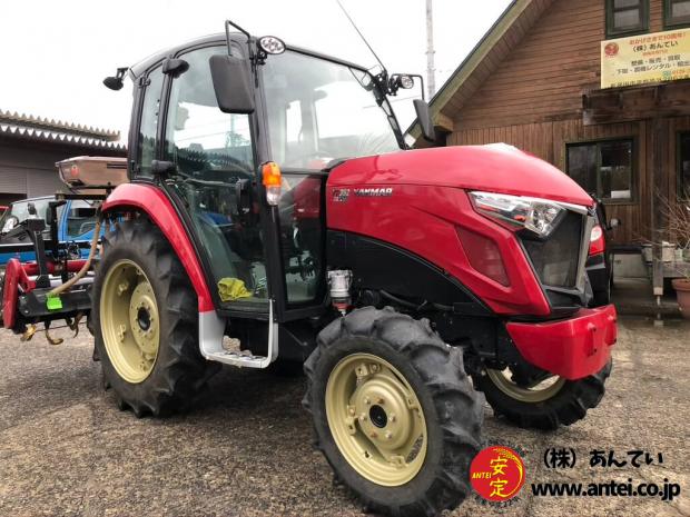 新型52馬力ヤンマートラクターYT352Jハイスピードです。