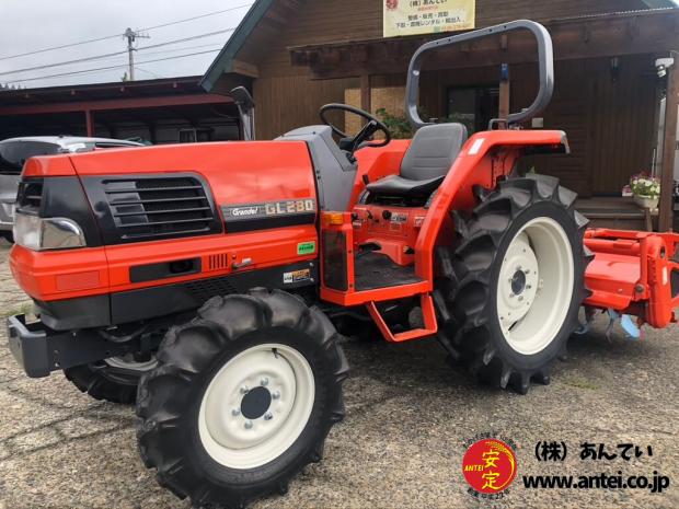 新発田市クボタトラクターGL280