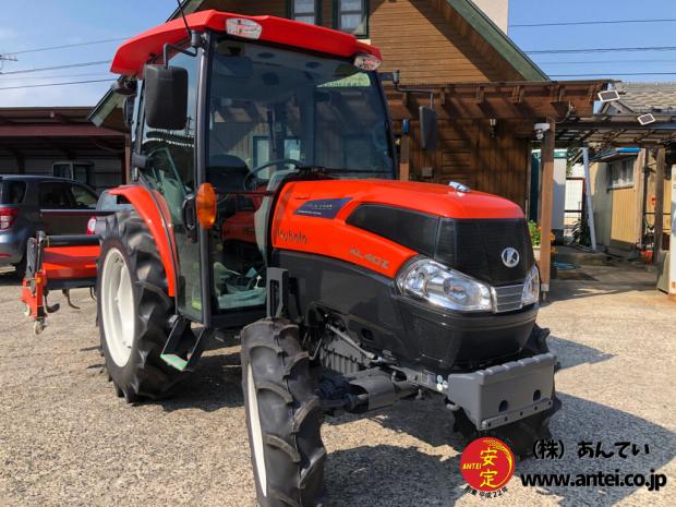 （株）40馬力クボタトラクターKL40HZハイスピードデュアルシフト仕様です。