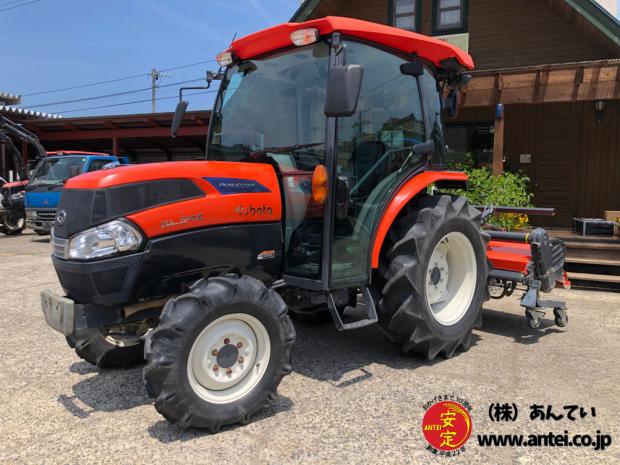 34馬力クボタトラクターKL34ZHデュアルシフト仕様です。